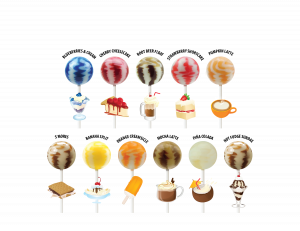 Original Gourmet Cream Swirl 31gr Lollipop